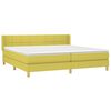 vidaXL Boxspring posteľ s matracom zelen&aacute; 200x200 cm l&aacute;tka