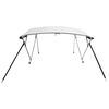 vidaXL Strieška Bimini so 4 oblúkmi a stenami 243x(230-244)x137 cm