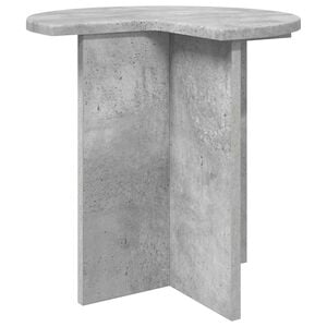 vidaXL Bočn&yacute; st&ocirc;l Bet&oacute;novo siv&aacute; &Oslash; 39 x 38 cm Kompozitn&eacute; drevo