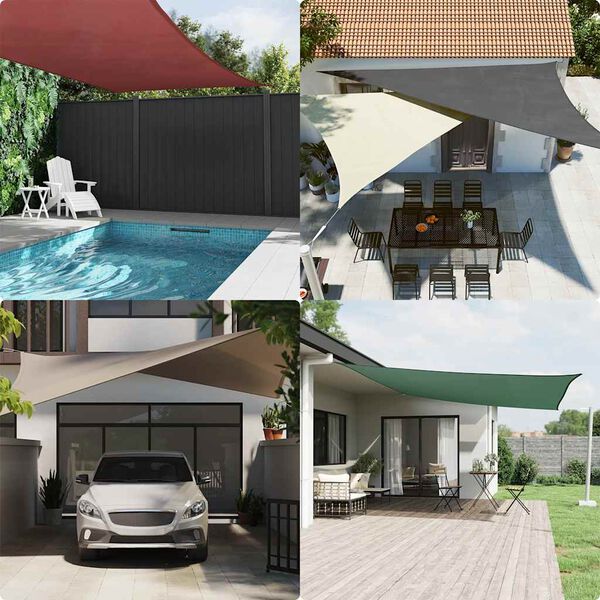 vidaXL Tieniaca plachta oxfordsk&aacute; l&aacute;tka obdĺžnikov&aacute; 2x3,5m b&eacute;žov&aacute;