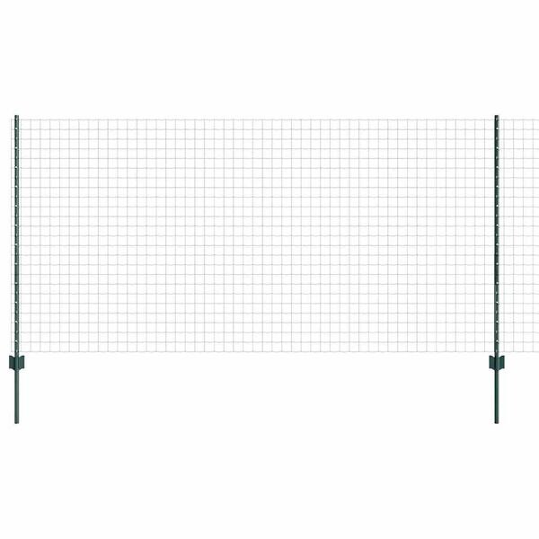vidaXL Plot s podperou Zelen&aacute; 1,2 x 25 m Ocel a PVC