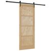 vidaXL Posuvn&eacute; dvere ORKDAL Pr&iacute;rodn&aacute; 83 x 211 cm Borovicov&yacute; mas&iacute;v