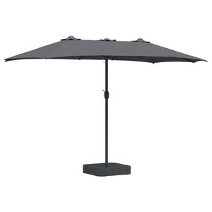 vidaXL Z&aacute;hradn&yacute; slnečn&iacute;k Antracit 385 x 209 x 244 cm Polyester