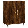 vidaXL Komoda dymov&yacute; dub 69,5x34x90 cm kompozitn&eacute; drevo