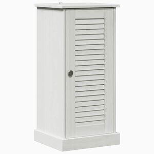 vidaXL K&uacute;peľňov&aacute; skriňa VIGO Biela a antik biela 37,5 x 34 x 80 cm