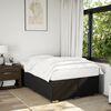 vidaXL Boxspring posteľ s matracom čierna 120x190 cm l&aacute;tka