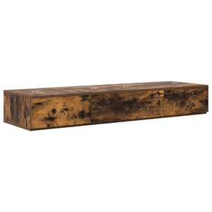 vidaXL &Scaron;t&uacute;diov&yacute; st&ocirc;l Dymov&yacute; dub 152 x 40 x 19,5 cm Kompozitn&eacute; drevo