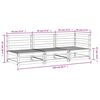 vidaXL Záhradná pohovka 3-miestna masívny douglas