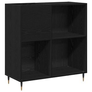 vidaXL Skrinka na gramof&oacute;nov&eacute; platne Čierny dub 85 x 38 x 89 cm