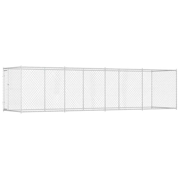 vidaXL Vonkaj&scaron;ia voli&eacute;ra pre psy 760x192x185 cm