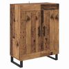 vidaXL Highboard 2 pcs Star&eacute; drevo 69,5 x 34 x 180 cm