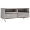 vidaXL TV skrinka siv&yacute; dub sonoma 100x34,5x44,5 cm spracovan&eacute; drevo
