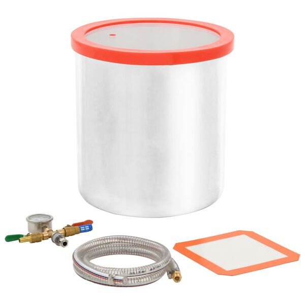 vidaXL V&aacute;kuov&aacute; komora z nehrdzavej&uacute;cej ocele 18,9 l