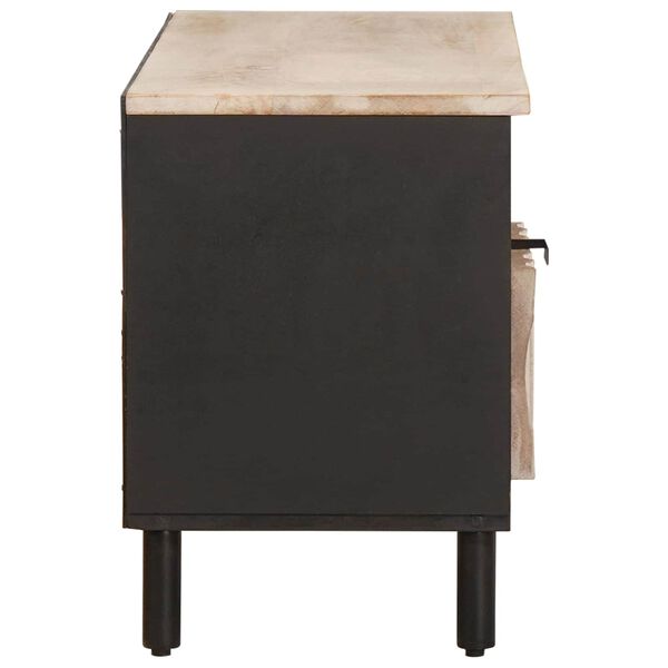 vidaXL TV skrinka Biele um&yacute;vanie dokončenie 100 x 33 x 46 cm