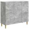 vidaXL Serv&iacute;rovacia skriňa Bet&oacute;novo siv&aacute; 89 x 34,5 x 80 cm