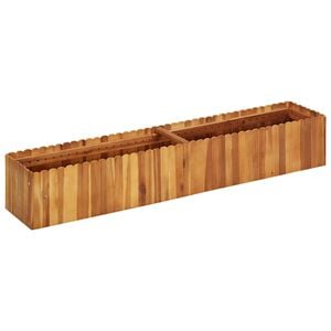vidaXL Vyv&yacute;&scaron;en&yacute; z&aacute;hradn&yacute; z&aacute;hon 150x30x25 cm, ak&aacute;ciov&yacute; mas&iacute;v