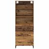 vidaXL Highboard Star&eacute; drevo 69,5 x 34 x 180 cm Kompozitn&eacute; drevo