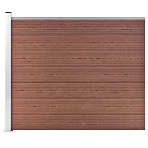 vidaXL Plotov&yacute; panel WPC 175x146 cm hned&yacute;