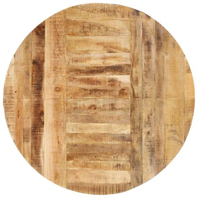 vidaXL Jedálenský stôl okrúhly 175x75 cm surové mangovníkové drevo