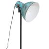 vidaXL Podlahová lampa 25 W šmuhovaná modrá 61x61x90/150 cm E27