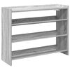 vidaXL Reg&aacute;l na top&aacute;nky siv&yacute; dub sonoma 80x25x62 cm spracovan&eacute; drevo