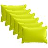 vidaXL Poťah na podložku 6 ks HOUTEN Žiariv&aacute; zelen&aacute; 30 x 50 cm