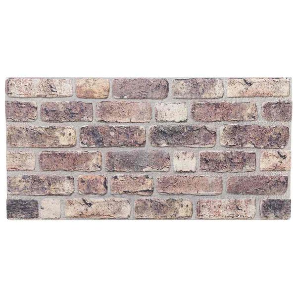 vidaXL 3D n&aacute;stenn&eacute; panely 10 ks tmavohned&eacute; 100x50 cm EPS