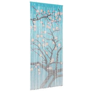 vidaXL Dverov&aacute; z&aacute;clona proti hmyzu r&ocirc;zne farby 200 x 90 cm Bambus