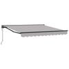 vidaXL R&aacute;m mark&iacute;zy Svetlosiv&aacute; 300 x 250 cm Polyester s PU povrchom