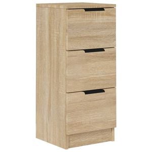 vidaXL Komoda dub sonoma 30x30x70 cm spracovan&eacute; drevo