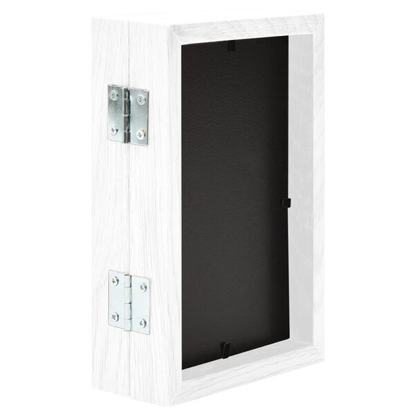 vidaXL Dvojit&yacute; fotor&aacute;mik kol&aacute;žov&yacute; biely 2x(21x29,7 cm)