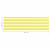vidaXL Balk&oacute;nov&aacute; mark&iacute;za žlto-biela 90x300 cm HDPE