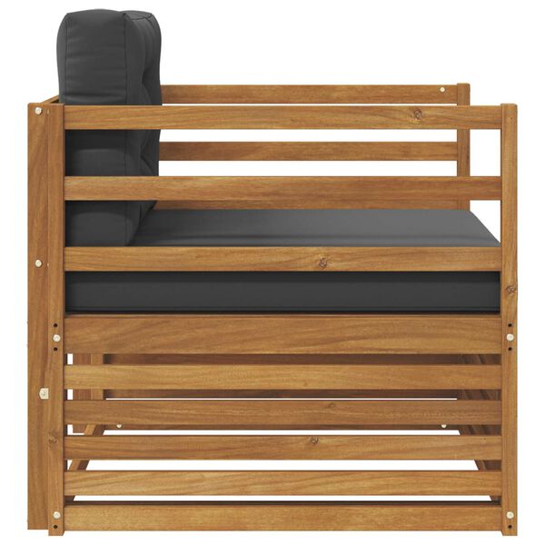 vidaXL Z&aacute;hradn&aacute; s&uacute;prava gaučov Mas&iacute;vne ak&aacute;ciov&eacute; drevo a polyester