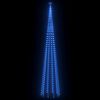 vidaXL Vianočn&yacute; stromček, kužeľ, 752 LED, modr&eacute; svetlo 160x500 cm