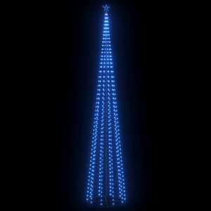 vidaXL Vianočn&yacute; stromček, kužeľ, 752 LED, modr&eacute; svetlo 160x500 cm