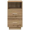 vidaXL Nočn&eacute; skrinky 2 ks so z&aacute;suvkou dub artisan 36x36x68 cm
