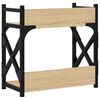 vidaXL Stojan na tlačiareň 2-posch. dub sonoma 40x20x40 cm komp. drevo