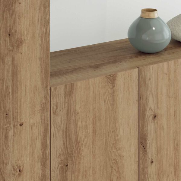 vidaXL Stenn&aacute; jednotka pre TV 5 pcs Remeseln&yacute; dub Kompozitn&eacute; drevo