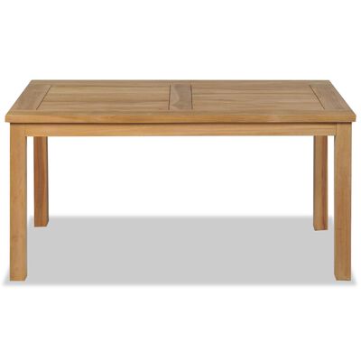 vidaXL Konferenčný stolík, tíkové drevo 90x50x45 cm