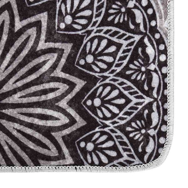 vidaXL Prateľný koberec 120x180 cm viacfarebný protišmykový