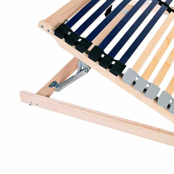 vidaXL Lamelov&yacute; ro&scaron;t Hned&aacute; 80 x 190 cm Mas&iacute;vne bukov&eacute; drevo