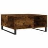 vidaXL Konferenčn&yacute; stol&iacute;k dymov&yacute; dub 80x80x36,5 cm spracovan&eacute; drevo