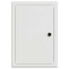 vidaXL Access Panel Biela 33 x 23 x 3 cm Oceľ