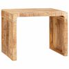 vidaXL Koncov&yacute; st&ocirc;l Hned&aacute; 60 x 35 x 46 cm Mas&iacute;vne mango drevo