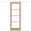 vidaXL Posuvn&eacute; dvere ORKDAL Pr&iacute;rodn&aacute; 73,5 x 198,5 cm