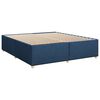 vidaXL Boxspring posteľ s matracom modr&aacute; 200x200 cm l&aacute;tka