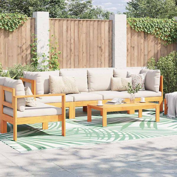 vidaXL Vonkajší koberec ARAKIL Zelená 300 x 400 cm PP