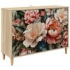 vidaXL Serv&iacute;rovacia skriňa BORNE Sonoma 102 x 33 x 75 cm