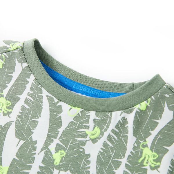 Detsk&eacute; tričko farba ľanu a tmav&yacute; brečtan 116