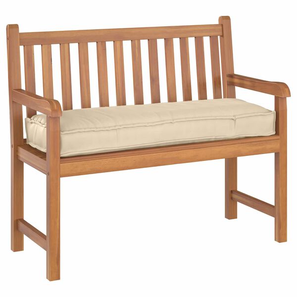 vidaXL Podložka B&eacute;žov&aacute; 120 x 40 x 8 cm Oxfordsk&aacute; l&aacute;tka